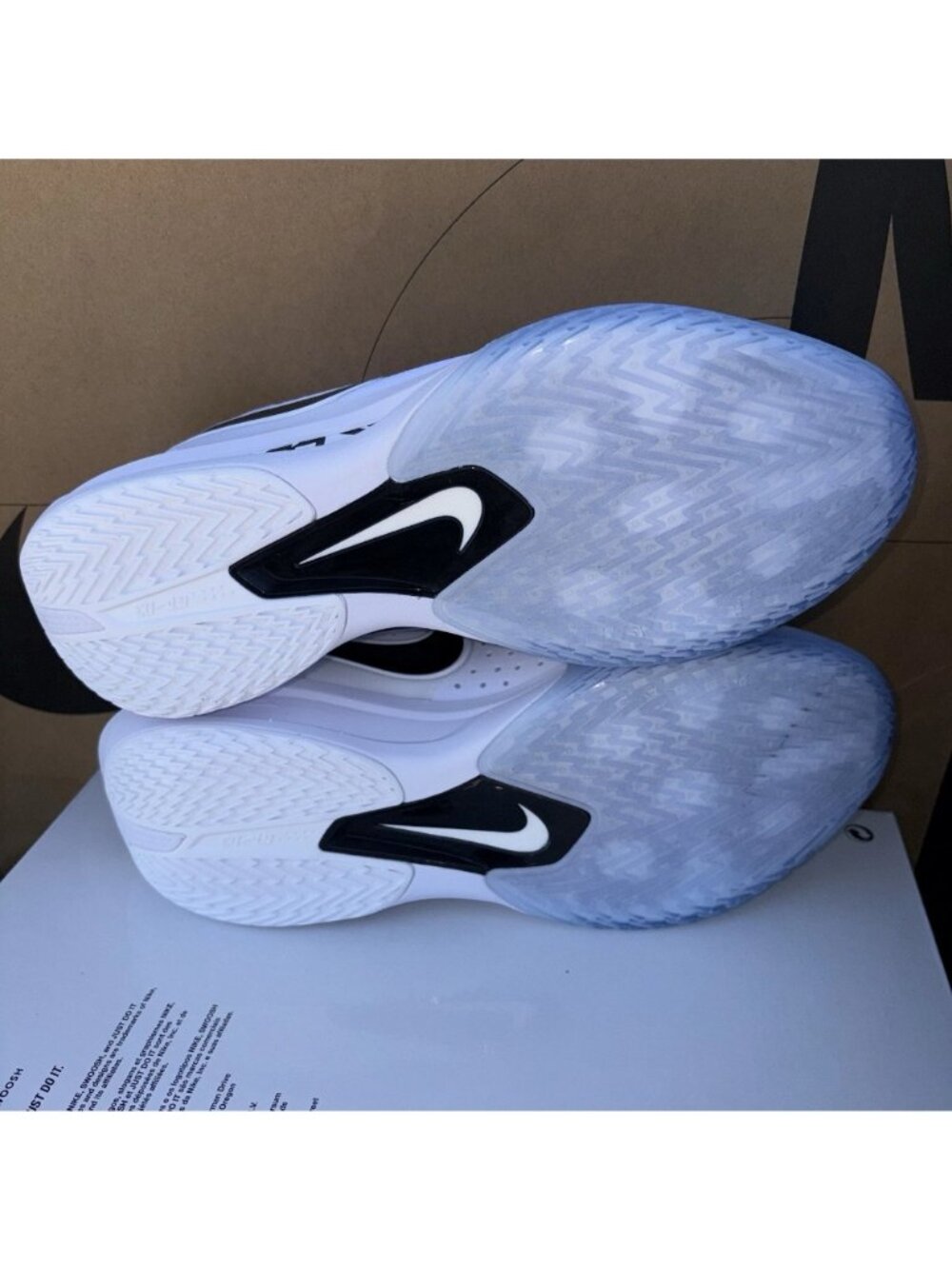 NEW Nike GT Cut 3 TB P ‘White Black’ Basketball IH5097 100 Men Size 10 - Picture 6 of 7